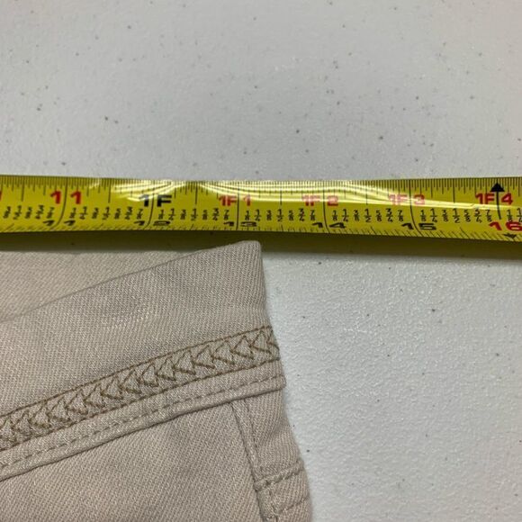 Levis Demi Curve Jeans Womens 27 Ivory Classic Rise Slim Leg Stretch Western - Picture 13 of 16